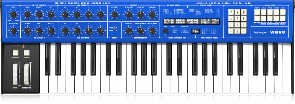 BEHRINGER【WAVE】8ボイス・マルチティンバーハイブリッド