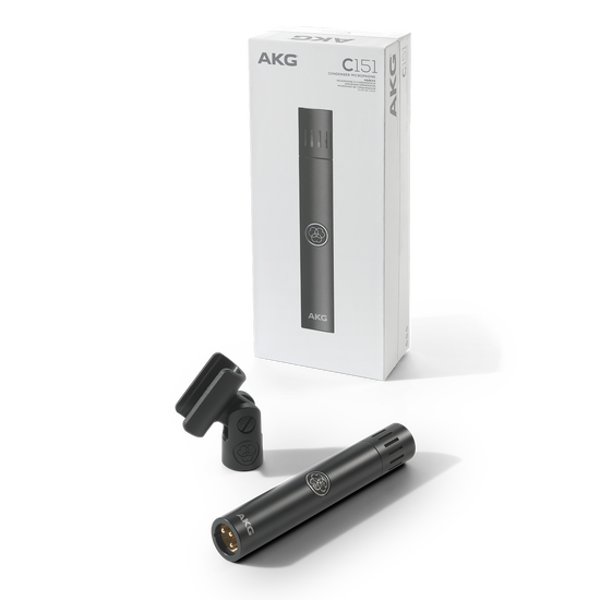 AKG【C151】スティック型コンデンサーマイクロホン (スモールダイヤフラム)