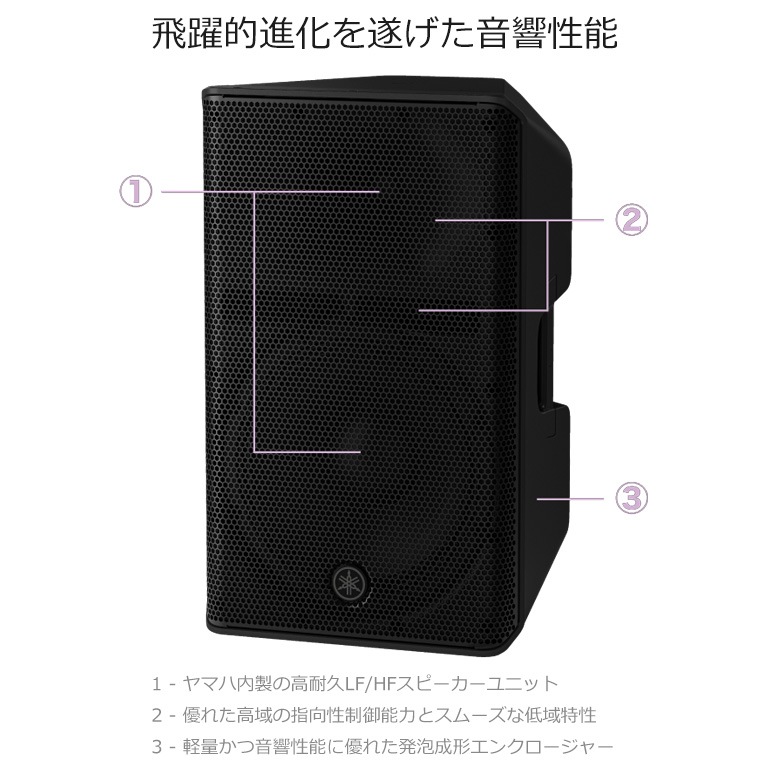 YAMAHA CXR10 mk3 10インチ 2ウェイパッシブスピーカー | Hibino.com