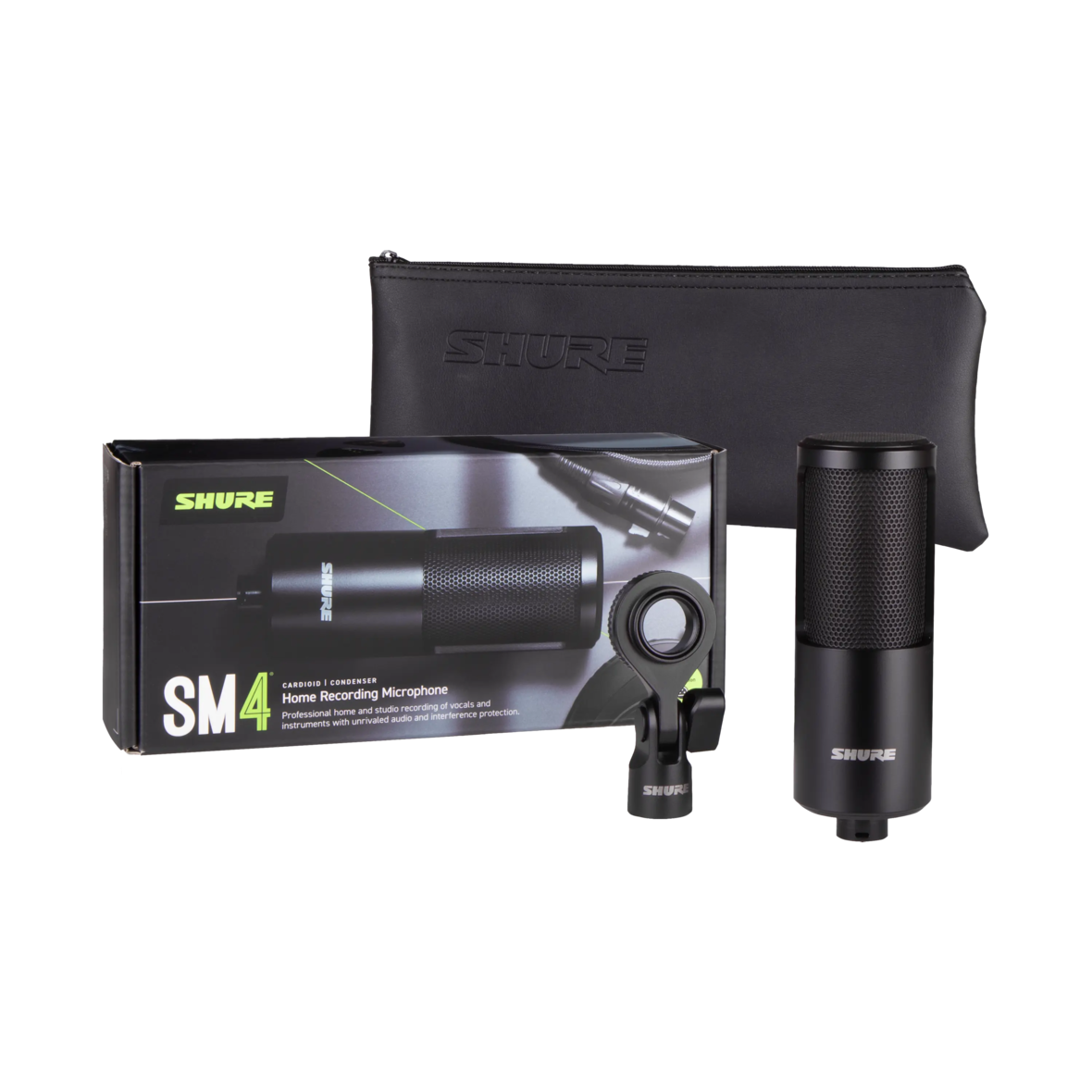 Shure SM4-K-J SM4ホームレコーディング用マイクロホン | Hibino.com