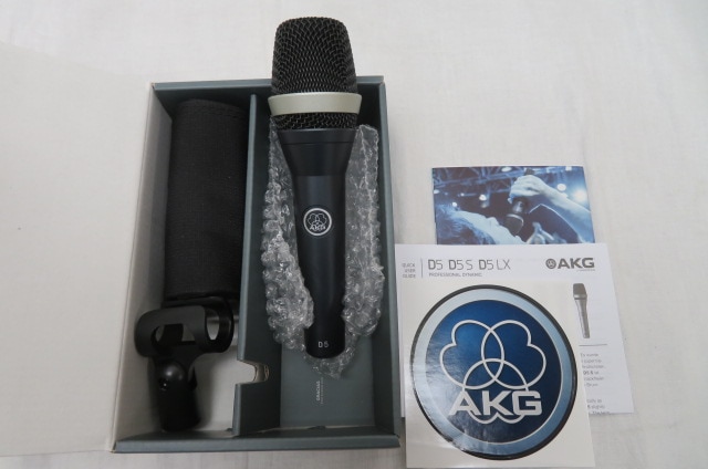 AKG D5-Y3 ボーカル用ハンドマイク (ダイナミックマイク) メーカー再生