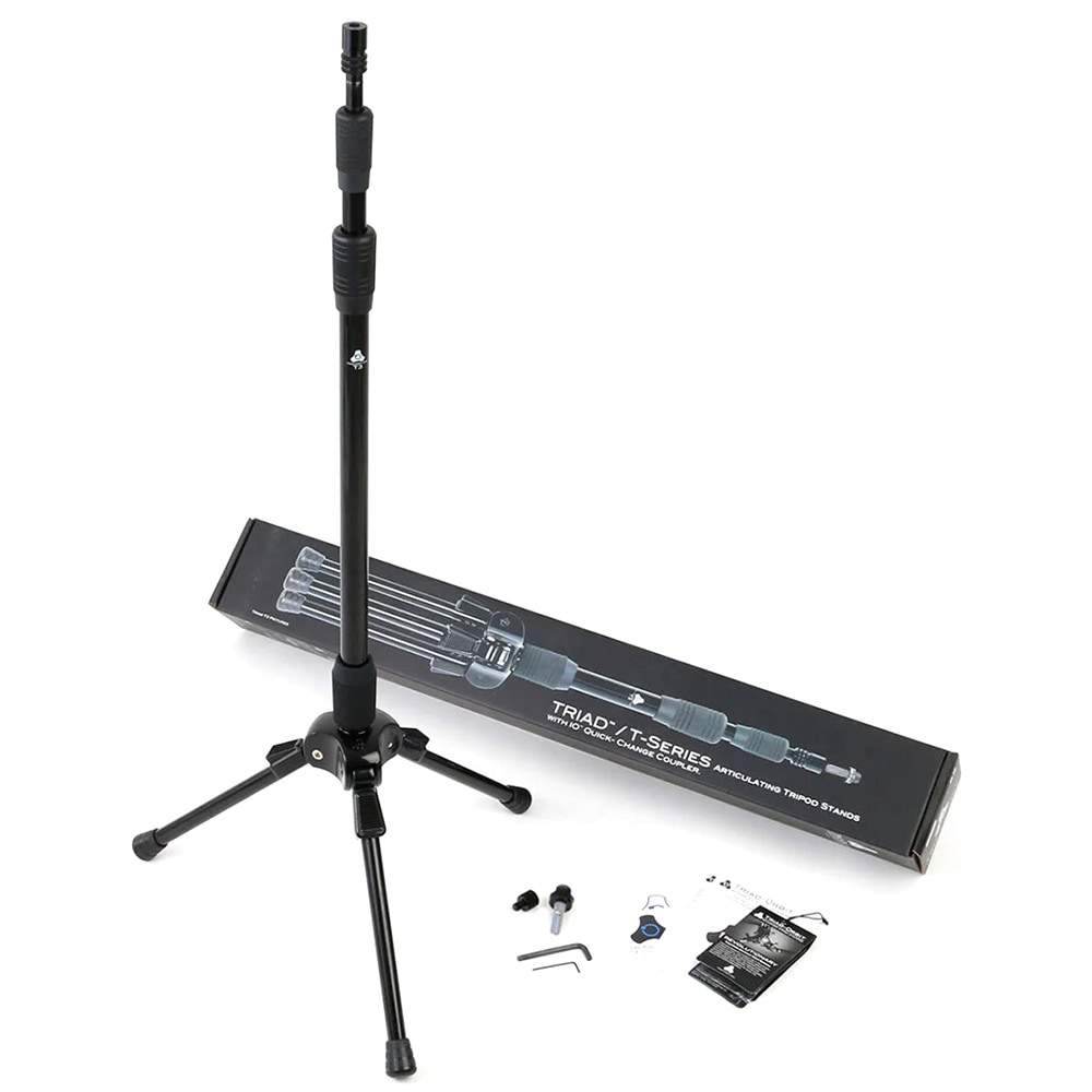 TRIAD-ORBIT T2 ブラックマイクスタンド TRIAD-ORBIT T2/O1-L/M2 ブームタイプ・マイクスタンドセット