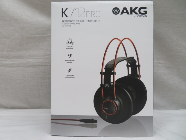 AKG K712 PRO-Y3 モニターヘッドホン (オープンエアー) メーカー再生品