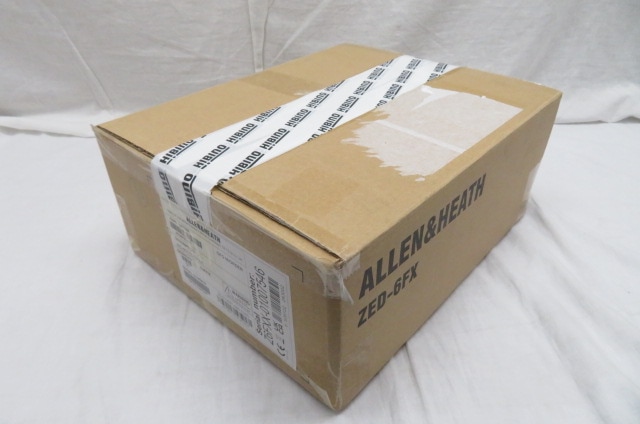 Allen & Heath ZED-6FX エフェクト搭載 6chアナログミキサー メーカー