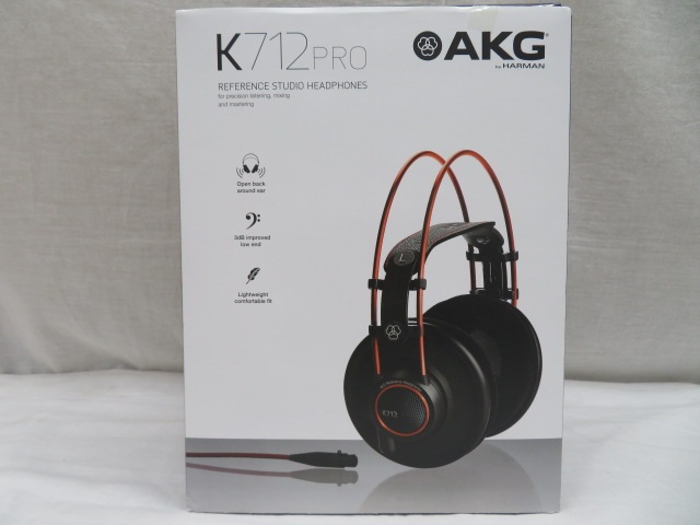 AKG K712 PRO-Y3 モニターヘッドホン (オープンエアー) メーカー再生品