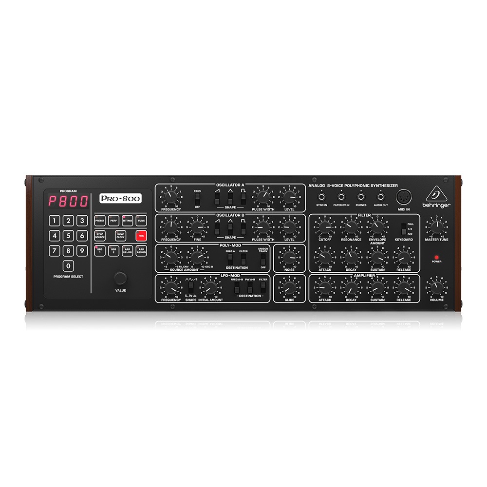 Behringer pro-800 アナログ　ポリフォニック シンセサイザー Amazon.com: Behringer Pro-800 8-voice Polyphonic Analog