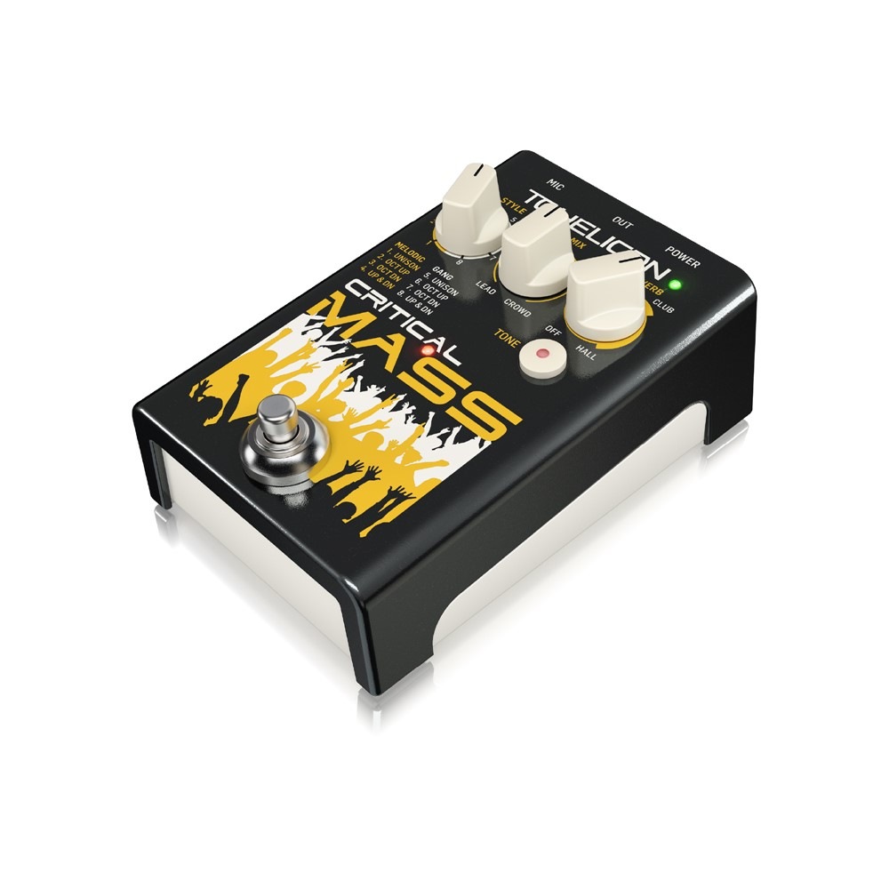 TC HELICON CRITICAL MASS ボーカルエフェクター TC Helicon CRITICAL MASS - 株式会社エレクトリ