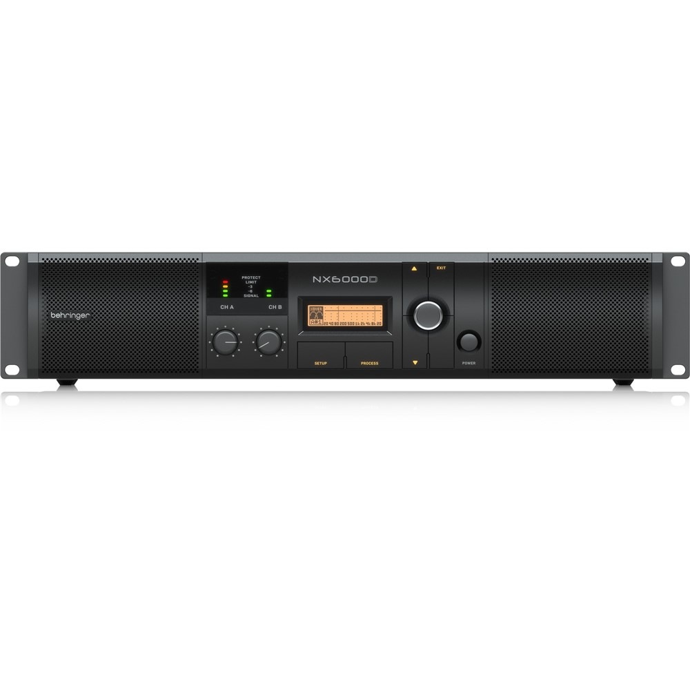 【ジャンク】BEHRINGER NX6000 BEHRINGER NX6000D ステレオ・パワーアンプ｜FULL-TEN