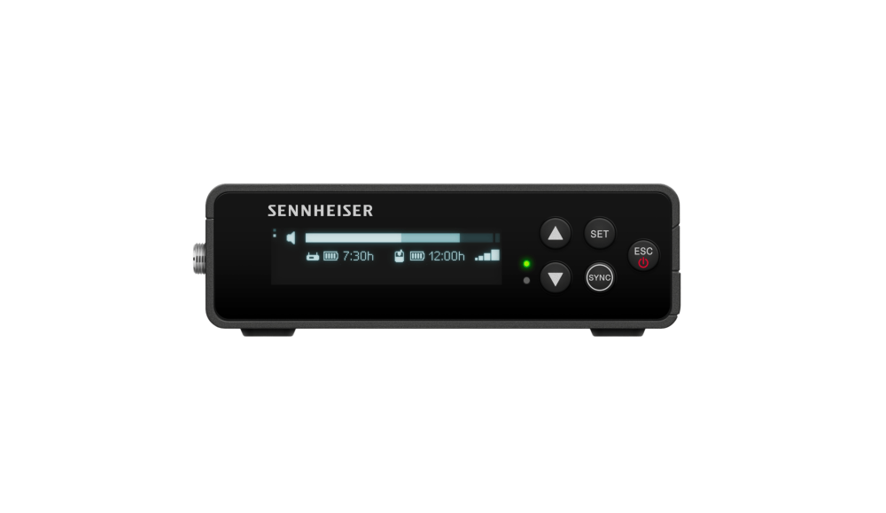 SENNHEISER EW-DP EK (T12) ポータブル1ch受信機 ワイヤレスマイク