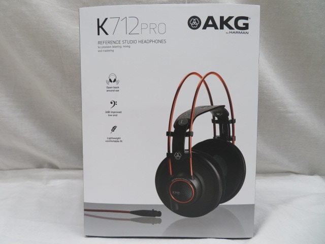 AKG K712 PRO - Y3 オープンエアー型ヘッドホン【ヒビノ正規品】 AKG K712 PRO-Y3 モニターヘッドホン (オープンエアー) メーカー再生品
