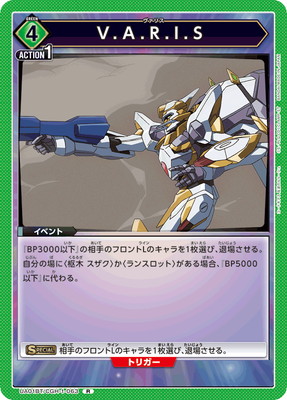 �ڥ����ʰ¡�UA01BT/CGH-1-063 V.A.R.I.S R