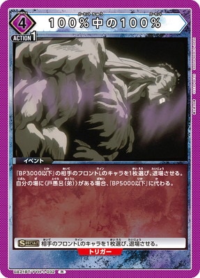100%中の100%