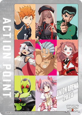 UNION ARENA 2周年 アクションポイント カード 3枚セット アクションポイント シリアル 2ndアニバーサリー 3枚 ユニオン