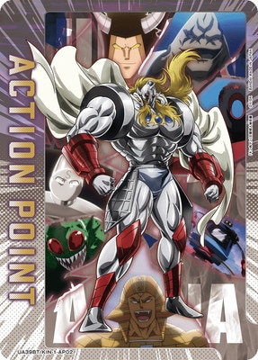 ユニオンアリーナ パラレル アクションポイント キン肉マン　3枚　AP02 UA39BT/KIN-1-AP02 アクションポイントカード | ユニオンアリーナ