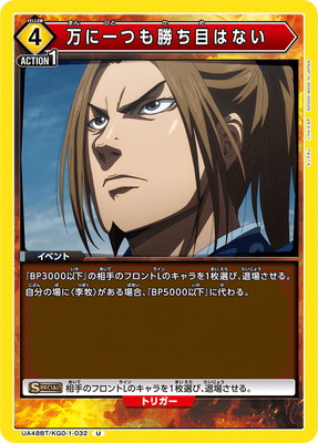 万に一つも勝ち目はない