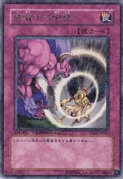 威嚇する咆哮