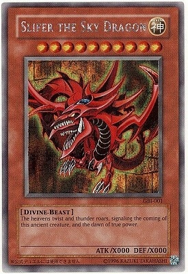 遊戯王　GBI ウルトラ ゲーム付属カード/GBI-001 Slifer the Sky Dragon【ウルトラレア