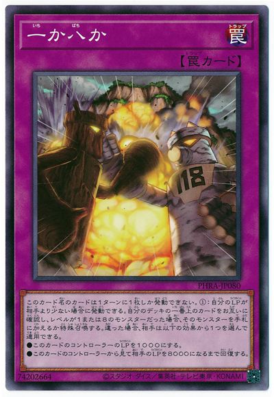 一か八か NR