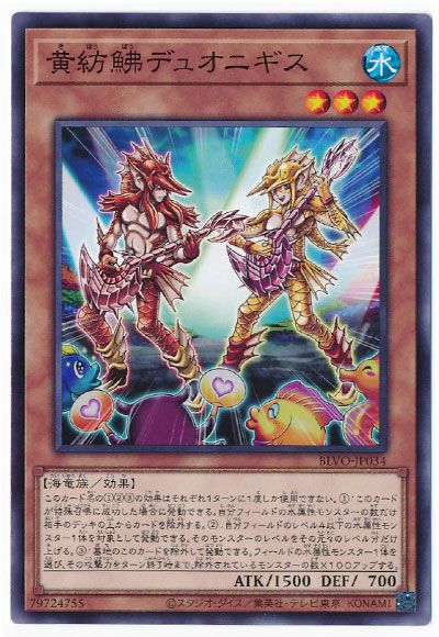 黄紡ぼうデュオニギス