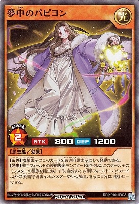 遊戯王ラッシュデュエル 夢中のパピヨン / シークレット RD/KP10-JP035 夢中のパピヨン【スーパーレア】 | 遊戯王ラッシュ