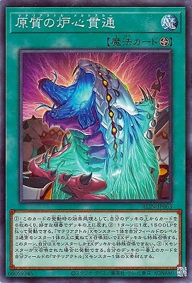 原質の炉心貫通