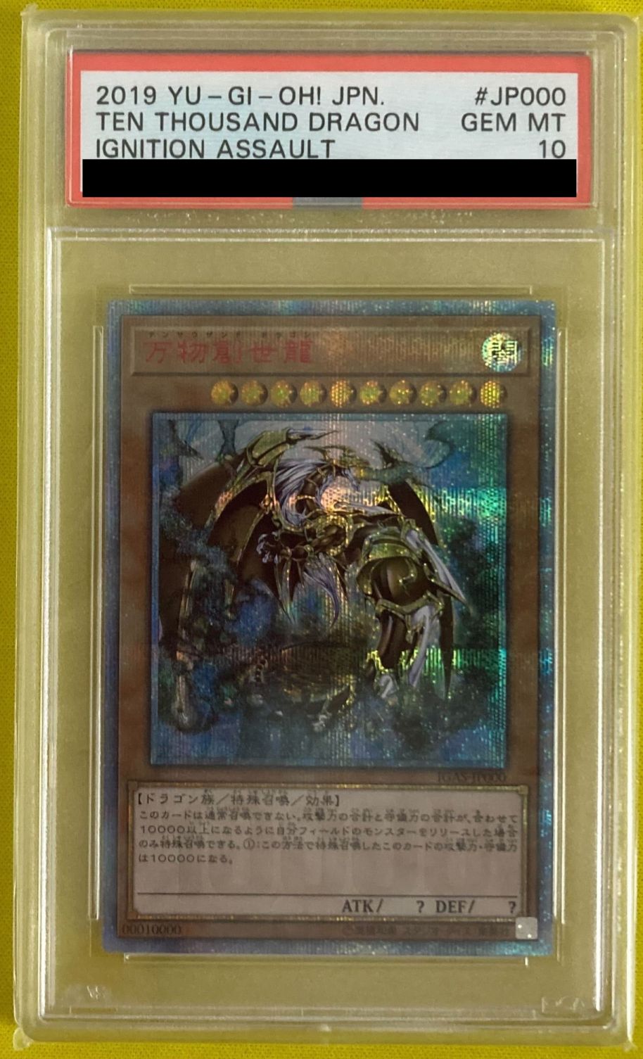 10/11/IGAS-JP000 ʪζ10000åȥ쥢ۡPSA10ۡڿ