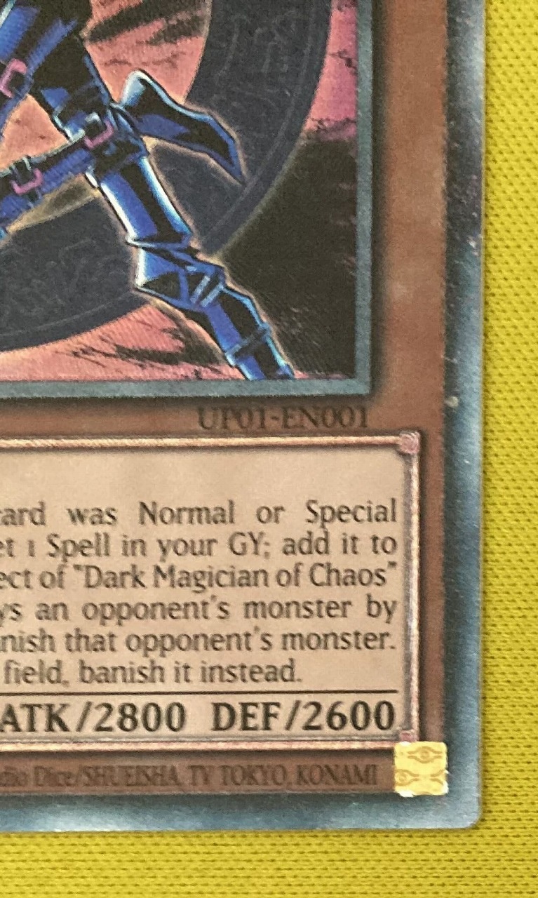 UP01-EN001 DARK MAGICIAN OF CHAOS�ڥ���ƥ���åȥ쥢�ۡʺ��٤ι���ѻաˡ�ɽ���Ⱥ��她�쥢��ۡ�΢�̱��岼��礱�����