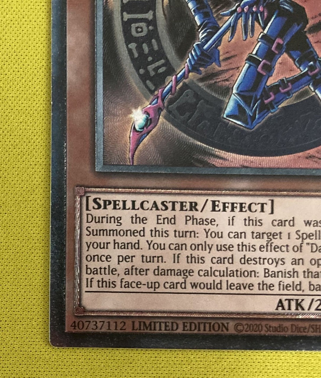 UP01-EN001 DARK MAGICIAN OF CHAOS�ڥ���ƥ���åȥ쥢�ۡʺ��٤ι���ѻաˡ�ɽ���Ⱥ��她�쥢��ۡ�΢�̱��岼��礱�����
