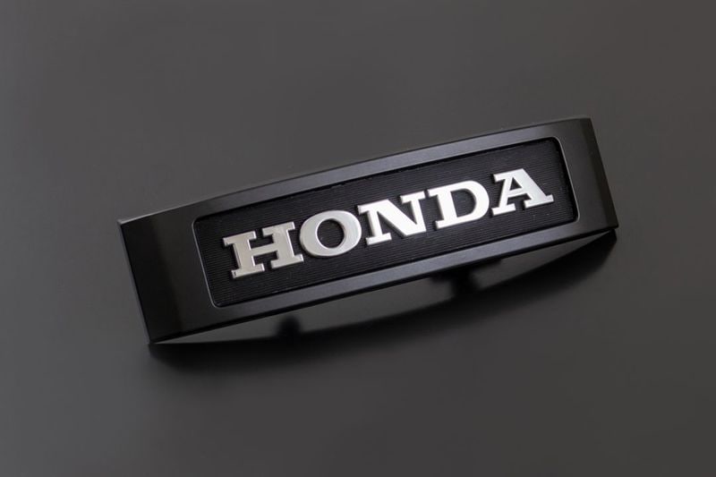 HONDA ステムエンブレム ブラック