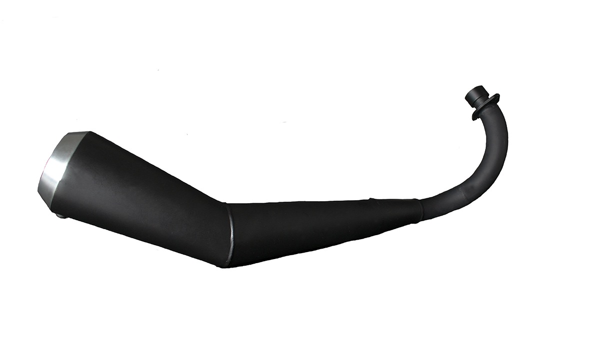 モンキー125 ビレットエンド・ショートメガホンマフラー | すべての