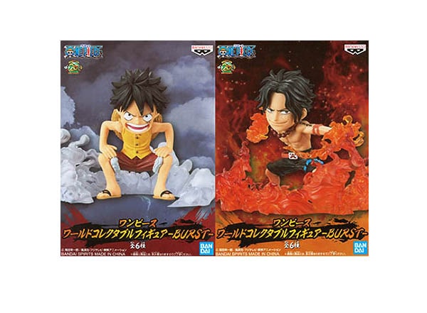 ワンピース ワールドコレクタブルフィギュア BURST 2種セット  