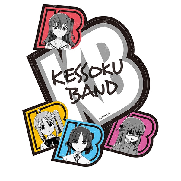 ぼっち・ざ・ろっく！ トラベルステッカー 5.結束バンド【入荷済み】