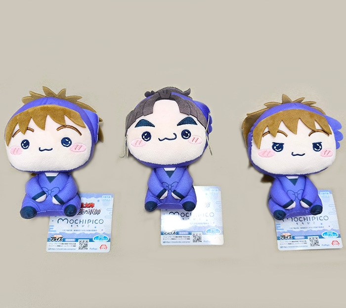 劇場版 忍たま乱太郎 ドクタケ忍者隊最強の軍師 もちぴこぬいぐるみ 第六弾 全3種セット（プライズ）【入荷済み】