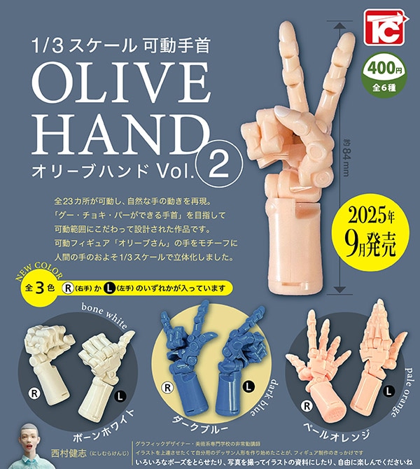 ばら売り「可動手首 オリーブハンド」OLIVE HAND 1/3 SCALE Amazon | 1/3 スケール 可動手首 オリーブハンド [全6種セット