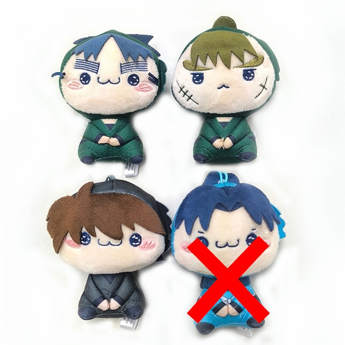 忍たま乱太郎 もちぴこマスコット 第二弾 ３種セット（プライズ）【入荷済み】