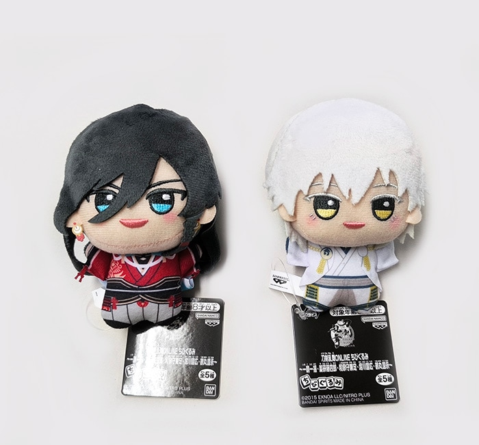 刀剣乱舞ONLINE ちびぐるみ 和泉守兼定・鶴丸国永 2種セット（プライズ）【入荷済み】