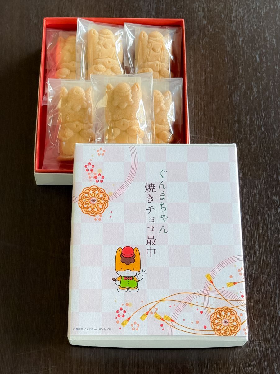 ぐんまちゃん」焼きチョコ最中 6ヶ入