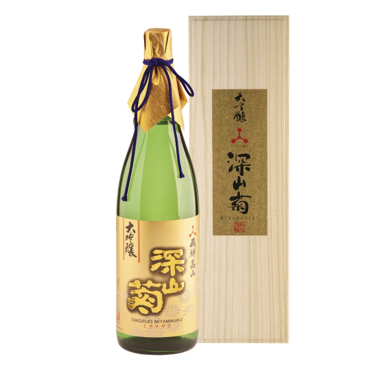 冬ギフト】大吟醸深山菊1800ml_飛騨の地酒通販_舩坂酒造店