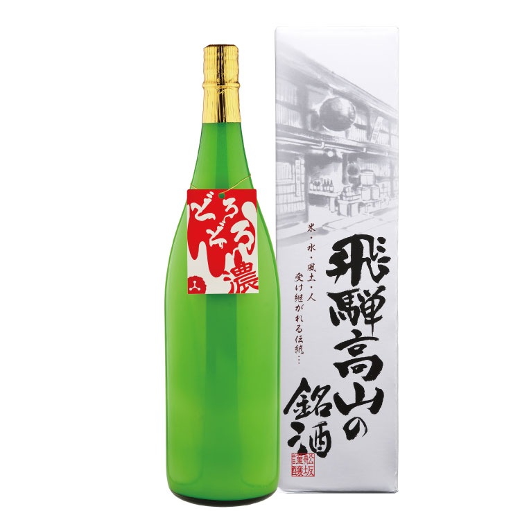 どろどろ濁原酒1800ml_飛騨の地酒通販_舩坂酒造店