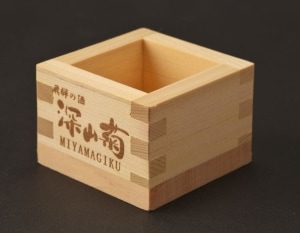 ひのき枡 二勺枡(容量36ml)_飛騨の地酒通販_舩坂酒造店