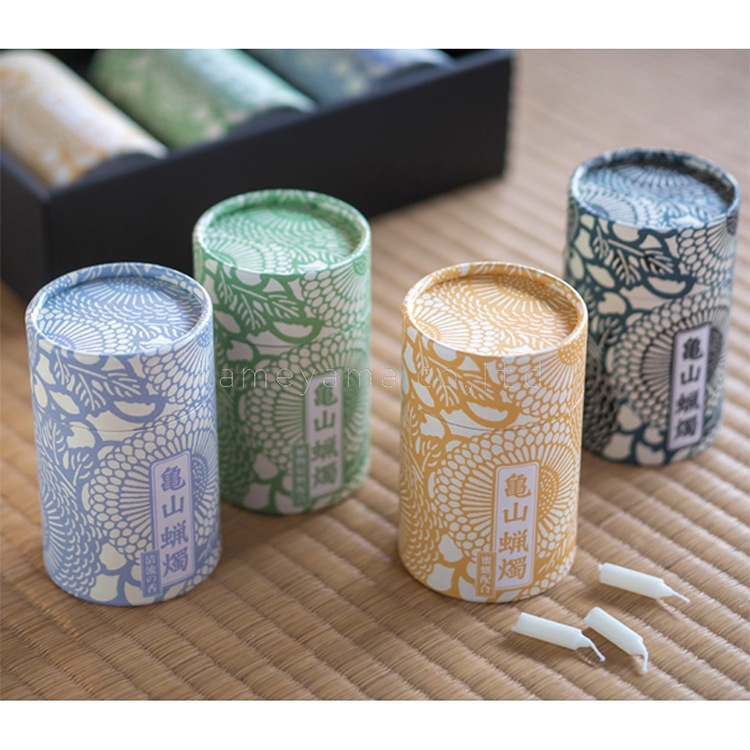 和遊 10分蝋燭筒箱(植物原料配合)