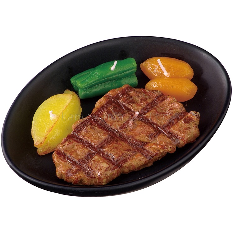 好物キャンドル ステーキ