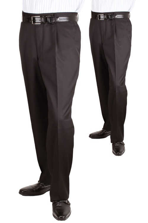 ロロピアーナ スーツ LoroPiana Super130's 春夏 ブラック無地2