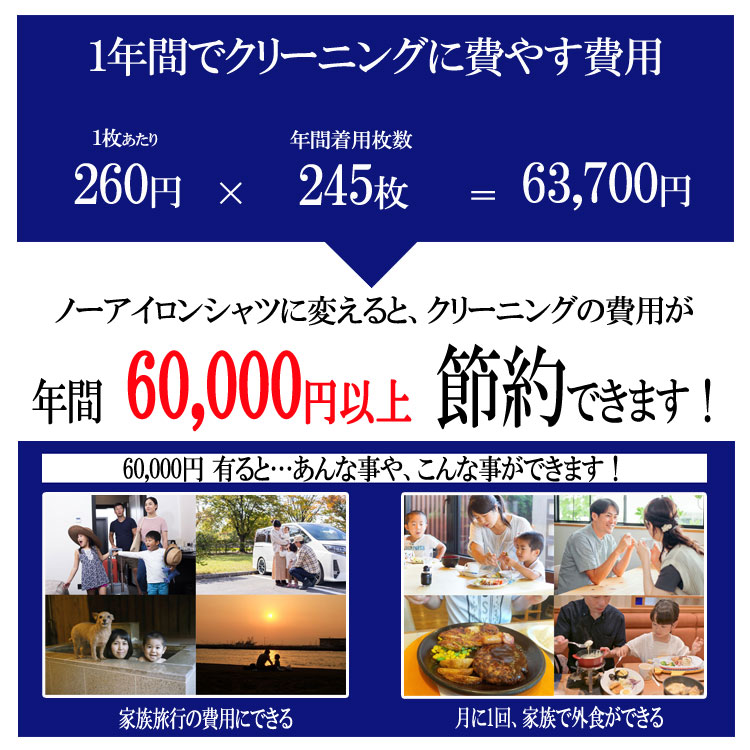 ワイシャツ メンズ 長袖 形態安定 スーパーノーアイロン ノーアイロン ベーシック レギュラーカラー ホワイト無地系 ニット素材