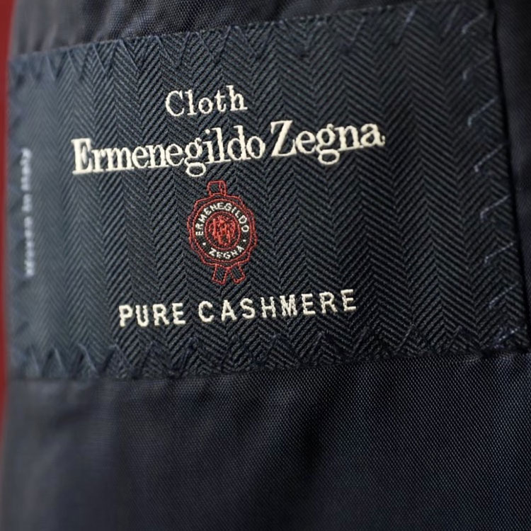 �����ߥ䥳���� ��� Ermenegildo Zegna ���˥� �����ߥ�100% ���������������� ���󥰾� �֥�å�