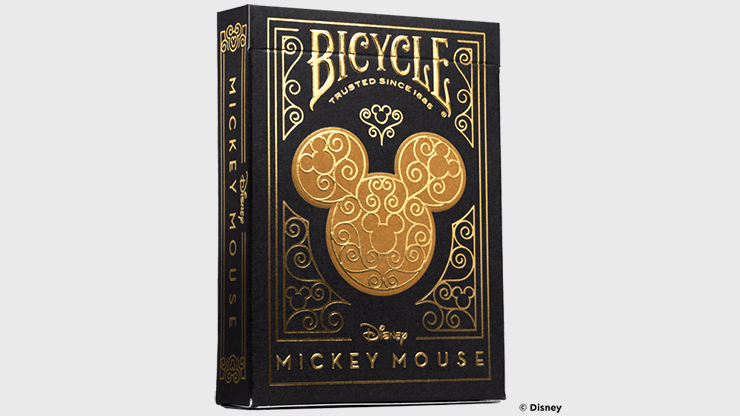 ミッキーマウスデック ブラック&ゴールド9点 ディズニー バイシクル バイスクル Bicycle Disney Mickey Mouse (Black and Gold)