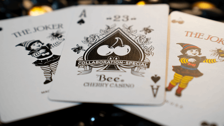 Limited Bee X Cherry 3 Deck Playing Cards Set
