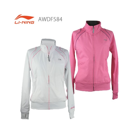 LI-NING AWDF584 レディース ニットウォームアップシャツ リーニン
