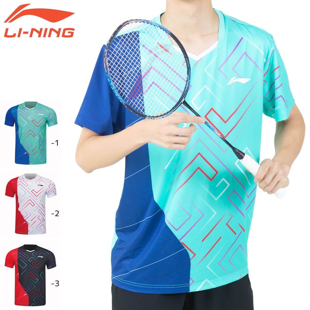 バドミントン,ウェア,LI-NING / リーニン,ゲームシャツ(ユニ