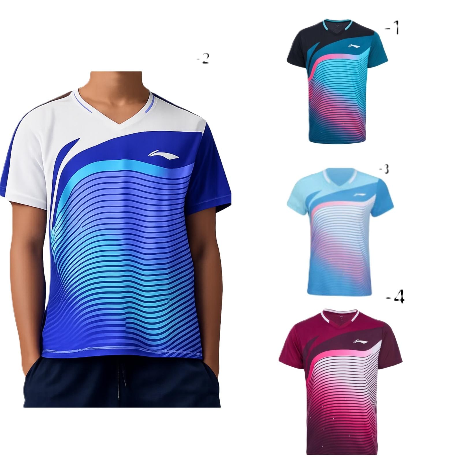 バドミントン,ウェア,LI-NING / リーニン,ゲームシャツ(ユニ